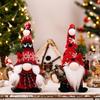 Mingguan Christmas Faceless Doll Gnome Beanie Ornament