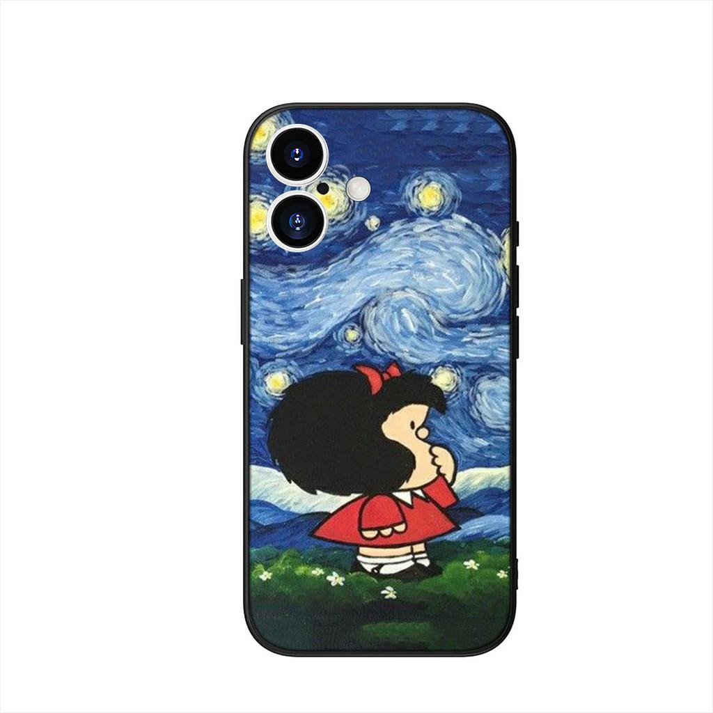 Wallpaper M-Mafaldas Phone Cover Case for Samsung Galaxy S25 S23 S22 S24 FE Ultra Plus A56 A05 A06 A15 A16 A57 S7 Edge Casing