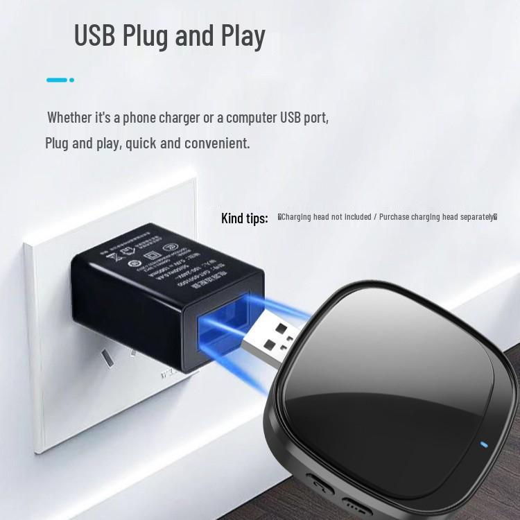 Smart USB Wireless Doorbell with Long-Range Remote Control and Call Button for Elderly Patients