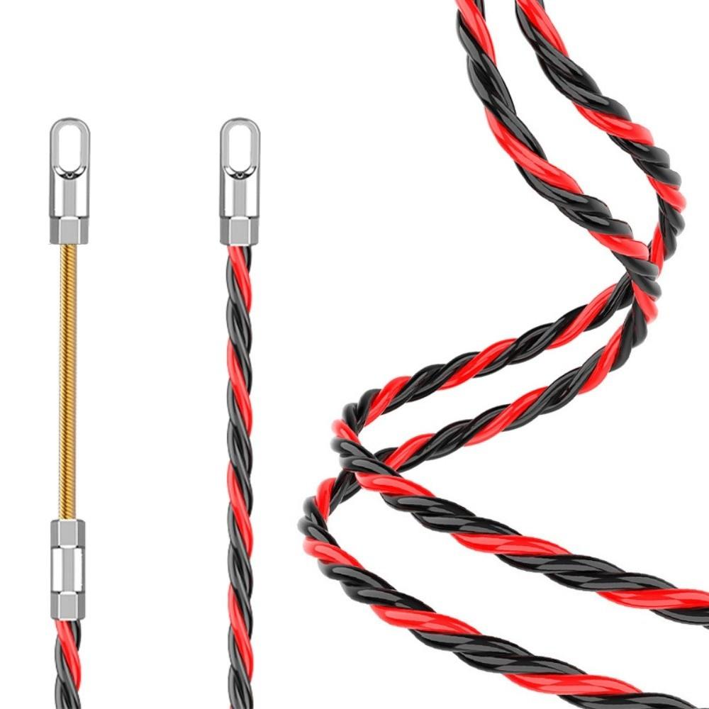 20 M Cable Wire Threader Puller Efficient Wire Threading Large Hole Lead Device Metal Pipes