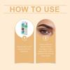 4-Tip Liquid Eyebrow Pen Waterproof Long Lasting Smudge-Proof Natural Matte Eyebrow Drawing Pen Eyebrows Makeup Cosmetic Black