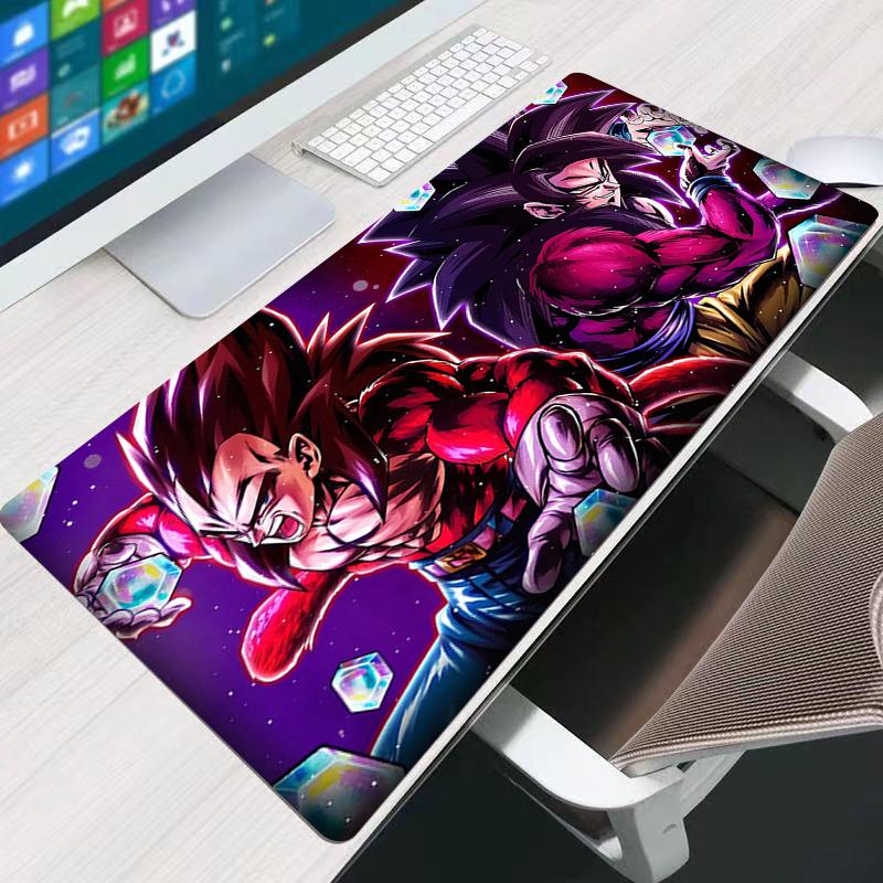 xcm Mouse Pad DBZ Dragon Ball Big Rubber Computer Gaming Accessories Mousepad Extended Desk Mat Locking Edge Gamer Carpet
