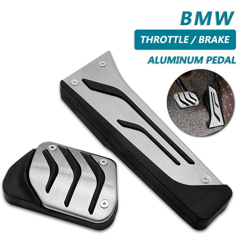 Стайлинг автомобиля, спортивные топливные тормозные педали для BMW 1, 2, 3, 4 серии M3, M4, E87, E90, F20, F21, F30, F32, F36, F80, F82, подставка для ног, тормоз