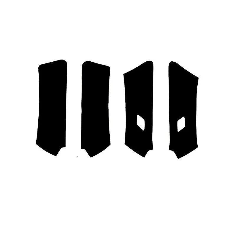 Кожаный чехол для дверной панели из микрофибры для VW Golf 7 2014 2015 2016 2017 2018, внутренняя отделка дверной ручки автомобиля