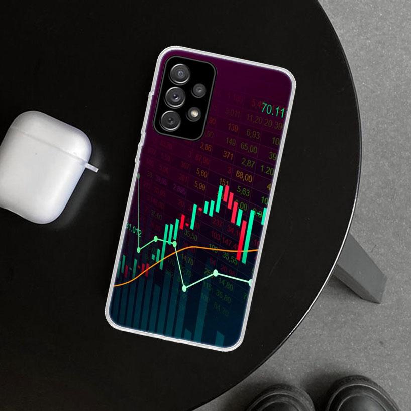 Чехол для телефона Trade Investment Forex Stock Market для Samsung Galaxy A12 A22 A32 A52 A72 A02S A51 A50S A31 A20S A10S Note 20