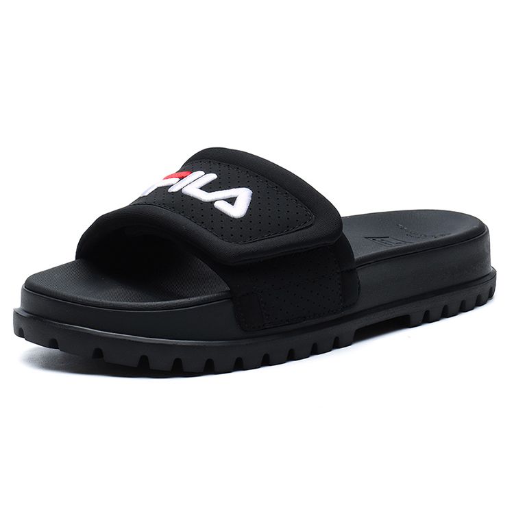 Fila Heritage-FHT Модные Удобные Сандалии-Слипоны на Резиновой Подошве Женская Обувь F12W124624FBK