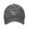 TITLE FIGHT Band Baseball Cap Sun  Running Hippie High Quality Washed Trucker Hat Unisex-Teens Y2k Cool Print Baseball Caps