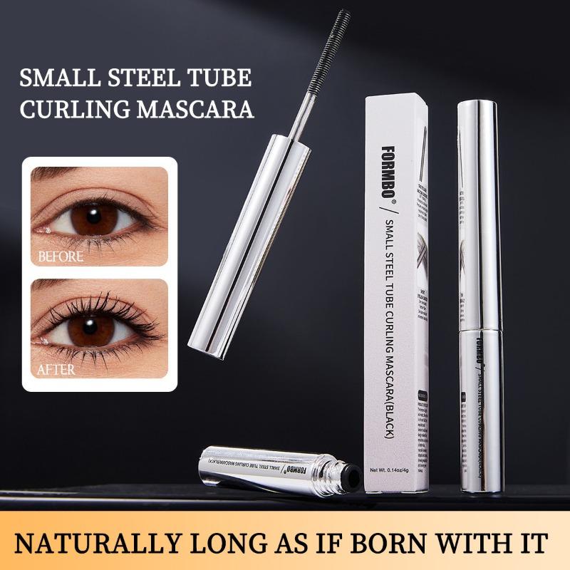 Маленькая стальная тушь для подкручивания ресниц, водостойкая и устойчивая к поту, утягивающая основа для стойкого моделирования, для создания идеального макияжа глаз