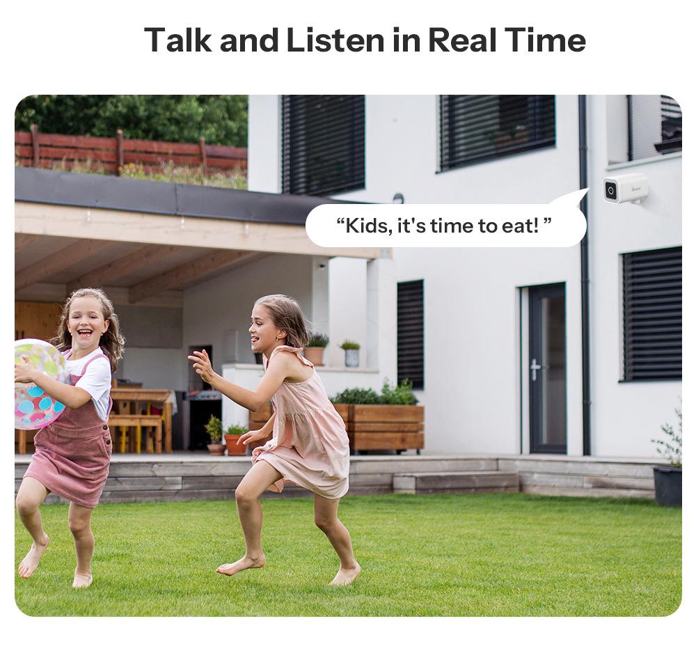 SONOFF CAM-B1P Bullet Camera: 2K HD, Outdoor, Waterproof, WiFi, eWeLink Compatible.