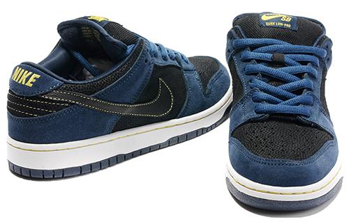 Nike Sb Dunk Low Midnight Navy Black 304292-408