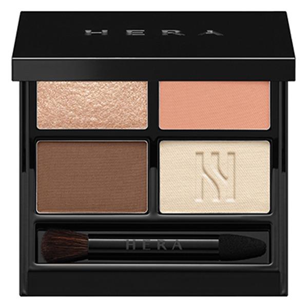 HERA Quad Eye Color - Sophisticated 4-Color Eyeshadow Palette - #01 Sienna Coral - 9g / 0.31 oz.