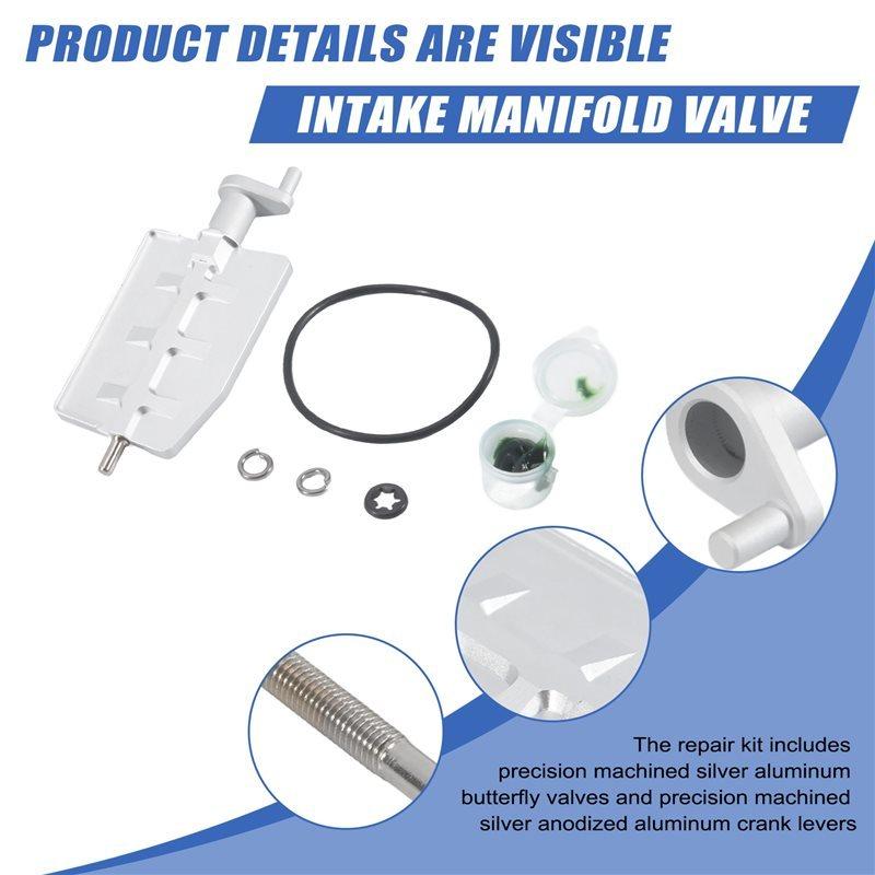 VC-Innovative-X8R0042 X8R0043 1 Set Car Engine Intake Manifold Valve Swirl Flap Repair Kit For BMW Disa M54 3.0 Ltr