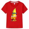 Stumble Guys T-Shirts Girls Boys Cartoon Banana Casual Short Sleeve Tops Kids Stumble Guys Games T-Shirts Y2k Girls Boys Clothes 100% Cotton T-shirt