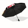 1pc Mickey Mouse Automatic Open/close, All-Season Portable Folding Umbrella, Perfect Gift for Friends , Sturdy Ribs y250808032
