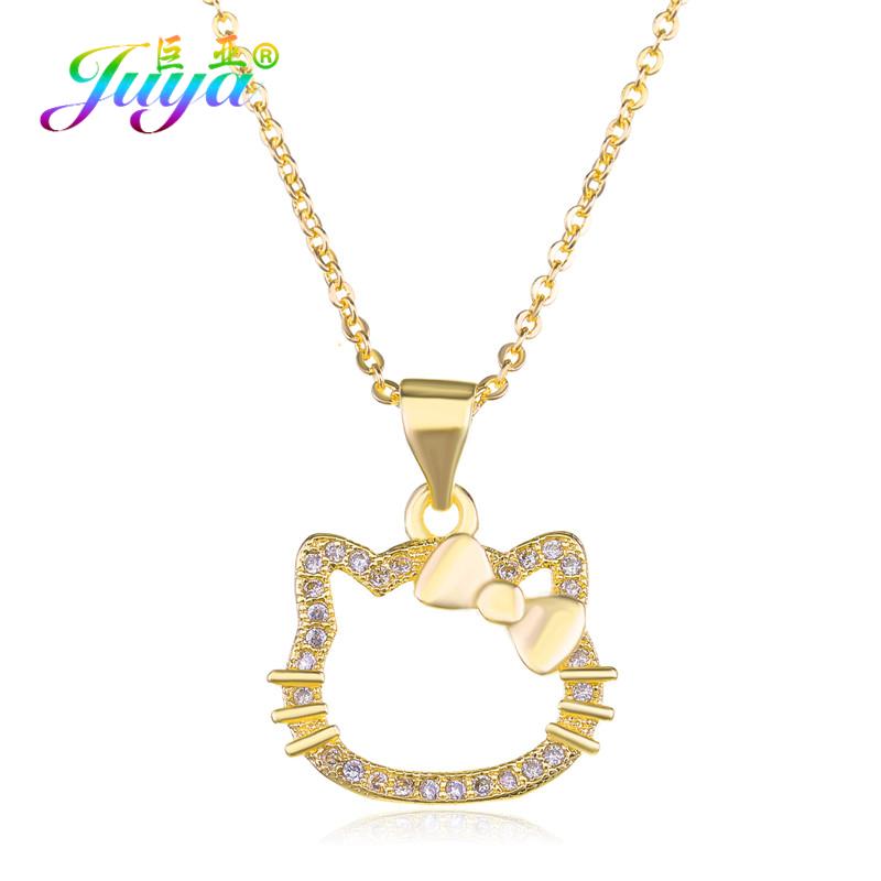 Ali Moda Micro Pave Zircon Floating Flower Key Pendant Necklace Hand made Women Chocker Necklace Key For Birthday Gift Jewerly