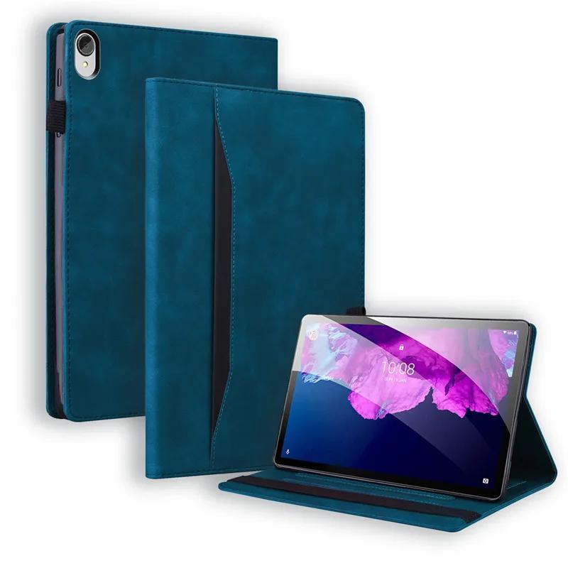 Для чехла Lenovo P11 Роскошный кожаный чехол-книжка для Funda Lenovo Tab P11 TB-J606F L Чехол для планшета Lenovo Xiaoxin Pad P11 Plus