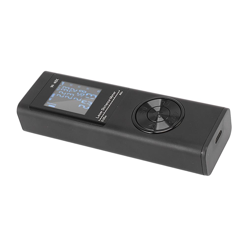 Laser Distance Meter High Accuracy Rechargeable 131ft Handheld Rangefinder with Electronic Level