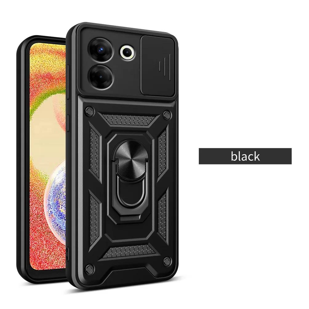 Защитный чехол для камеры Tecno Pova Camon 20 Pro 20 Primeier 19 Pro 18 18P 18T Spark 10 Pro 9 8 6 Go 8c Armor Hybrid Ring Cover