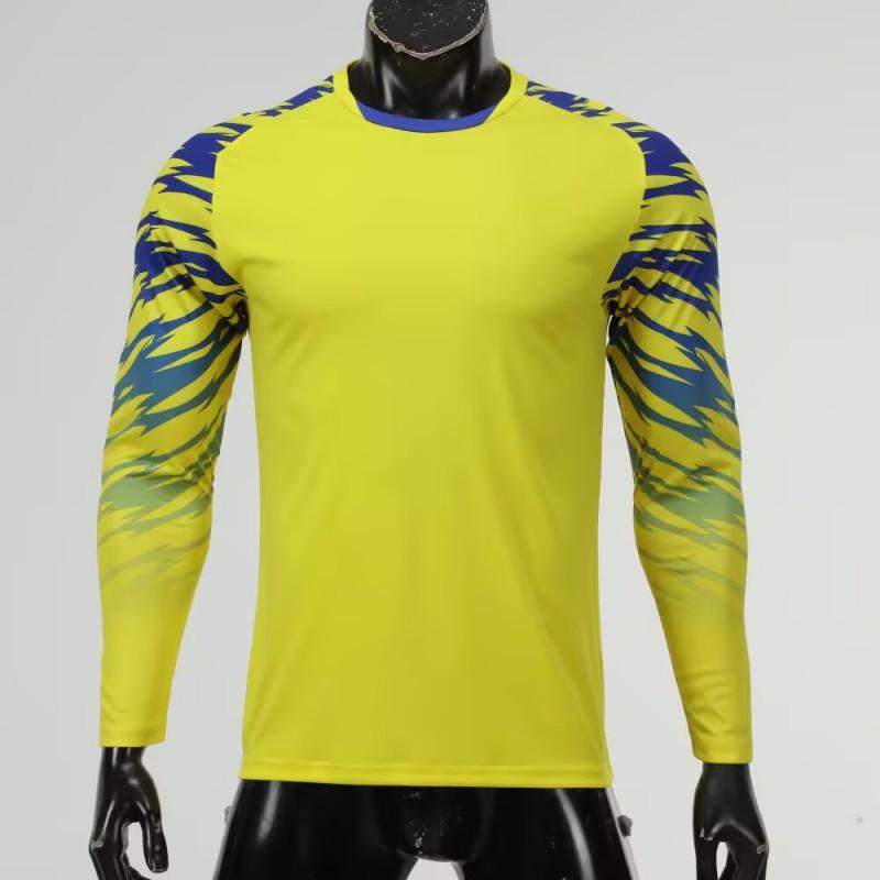 Professional Goalkeeper Kit Long Sleeve Jersey With Chest Protector Set Adult Soccer Training Matches
