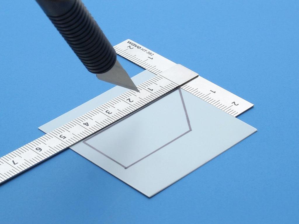 Wave Cutting Mat A3 Plastic Model Tool HT-098