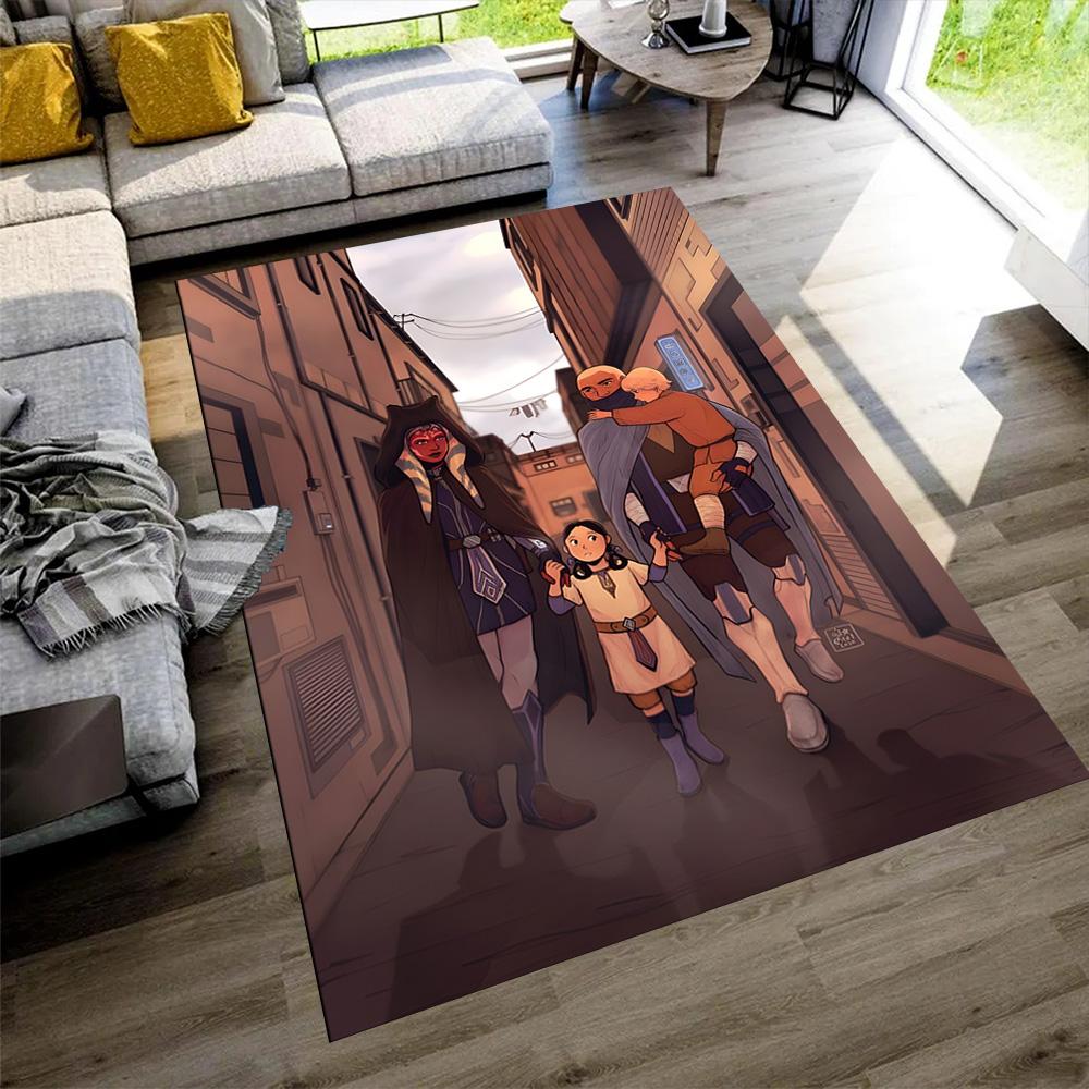 Star Wars Floor Mat Suitable for Dormitory Kitchen Playrooms Outdoor Antislip Carpet Anime Office Decor Wedding Party Gift
