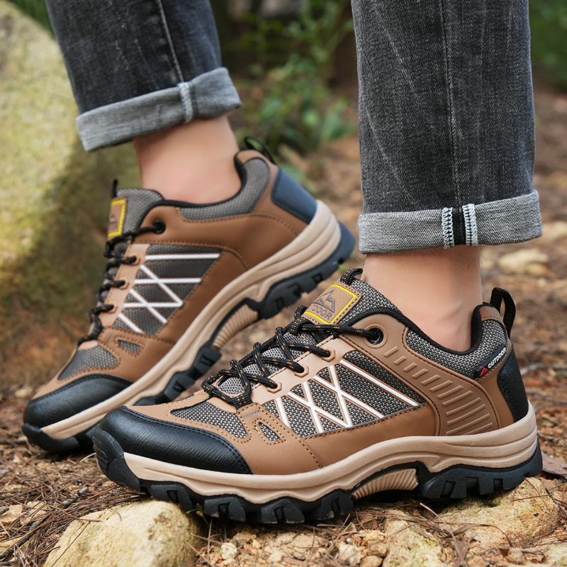 40-46 Men's Plus Size Anti Slip Wear-resistant Fashionable and Casual Outdoor Hiking Shoes Hiking Shoes