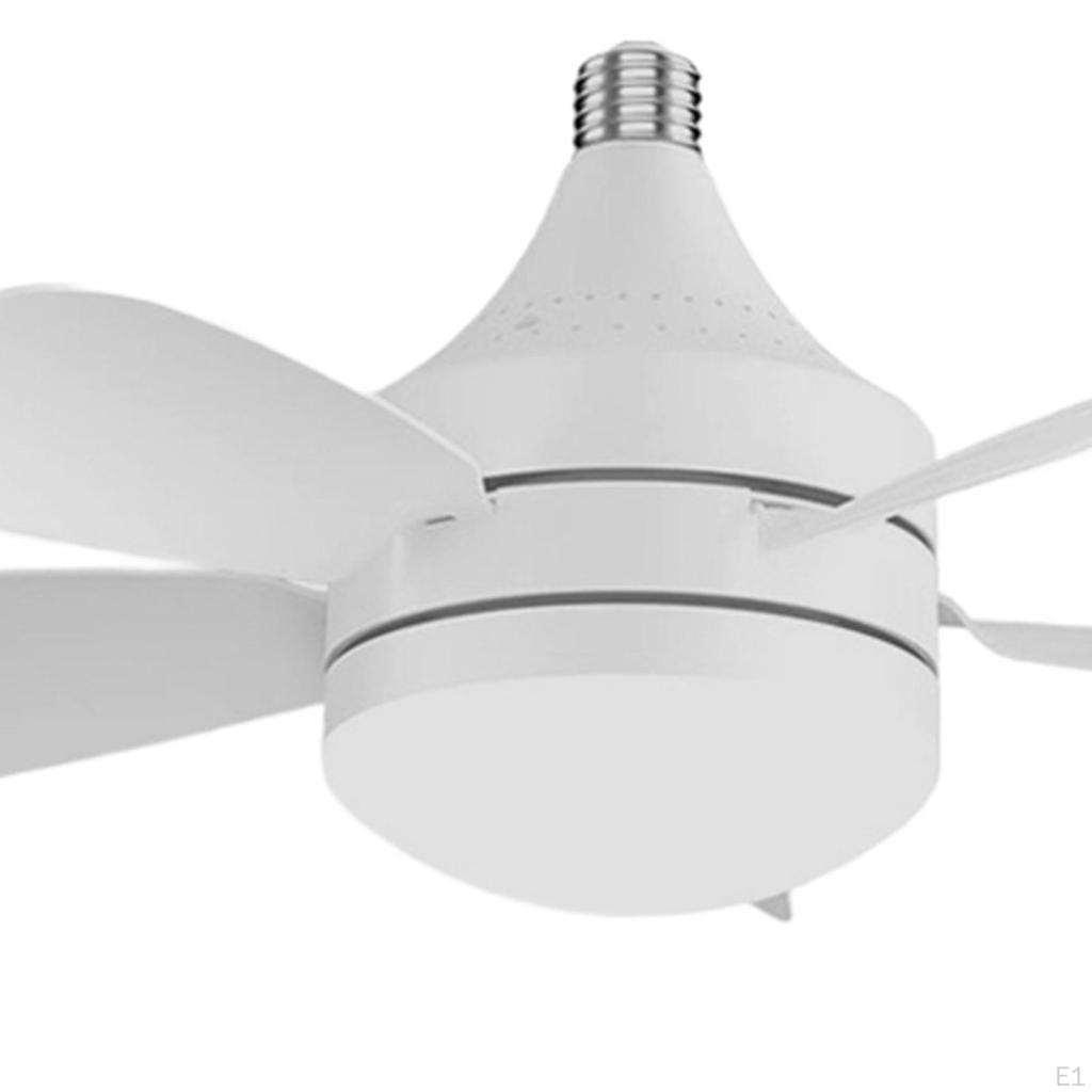 18-дюймовый потолочный вентилятор с подсветкой и пультом дистанционного управления, регулируемая скорость ветра, затемняющий свет(Белый, Теплый,