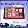Для Chrysler 2011 - 2015 Grand Voyager 5 Car Radio Android 14 Мультимедиа Беспроводной Carplay Авто Стерео QLED Сенсорный Экран