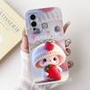 For Infinix Hot 12 Play Case Silicone Cute Fashion Butterfly Love Painted For Cover Inifnix Hot 12 Play Phone Case X6816 X6816C