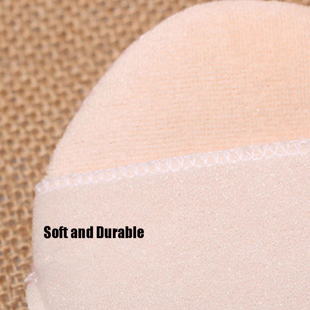 Soft Round Cotton Puffs Round Velvet Powder Puff With Ribbon  for Face Makeup Application