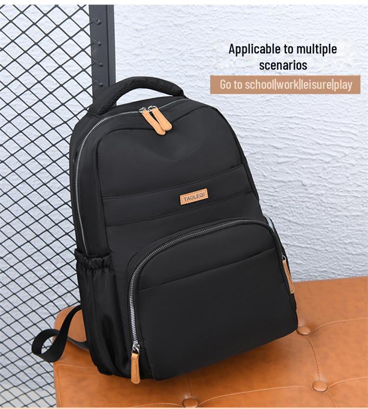 Трендовый рюкзак-компаньон большой вместимости для студентов колледжа - простой, легкий и повседневный для путешествий