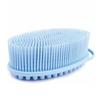 Soft Silicone Brush Wash Bath Shower Exfoliating Skin Fit For Baby Adult Bath Shampoo Head Massage Brush Supplies Siliconebrush XYZ