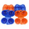 2/4 Grids Camping Foldable Containers Egg Tray Organizer Case Portable Egg Storage Box