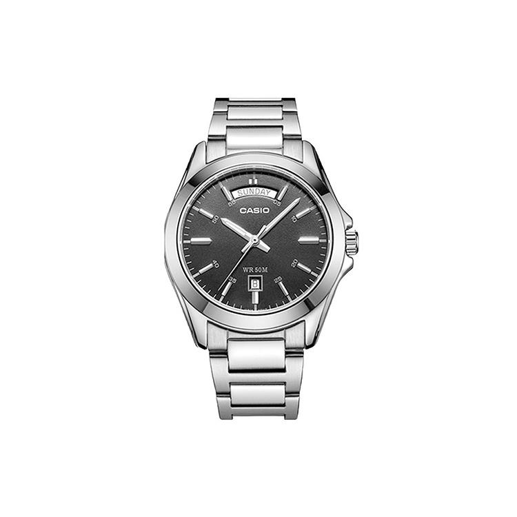Casio Мужские часы Стандартная серия Черные MTP-1370D-1A1 MTP-1370D-1A1