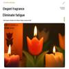 Ароматическая свеча-украшение "Тюльпан" - Подарок на праздники и особые случаи, для Дня матери и Дня учителя.