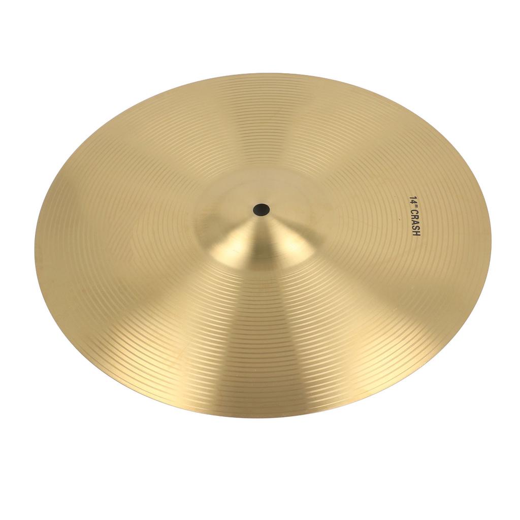 Crash Cymbal, четкий звук, латунная джазовая барабанная тарелка для профессиональных любителей музыки, 14 дюймов