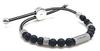 Bracelet Dx1151040 Black Silver Prayer Beads [Diesel]