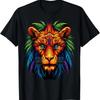 Tribal Lion Graphic Tee T-Shirt