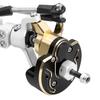 LCG Heavy Aluminum Front Rear Portal Axle Set+Brass Knuckles 50° 4WS for 1/10 RC Crawler Axial Capra 1.9 Chassis