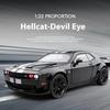 Новый 1:22 Dodge Challenger Redeye Hellcat Super Muscle Sports Car Alloy Metal Diecast Car Model Sound & Light Collection Hobbies Gift