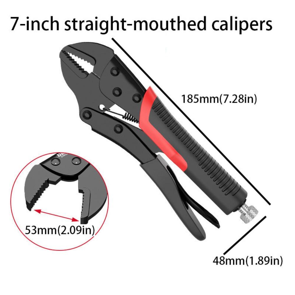 Straight Jaws Multifunctional Pliers Round Mouth Industrial Grade Pliers  Professional Electrician