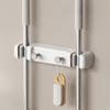 Bathroom Mop Clip Wall Mounted Storage Rack Hook New Mop Hanger  Broom Fixing Bracket