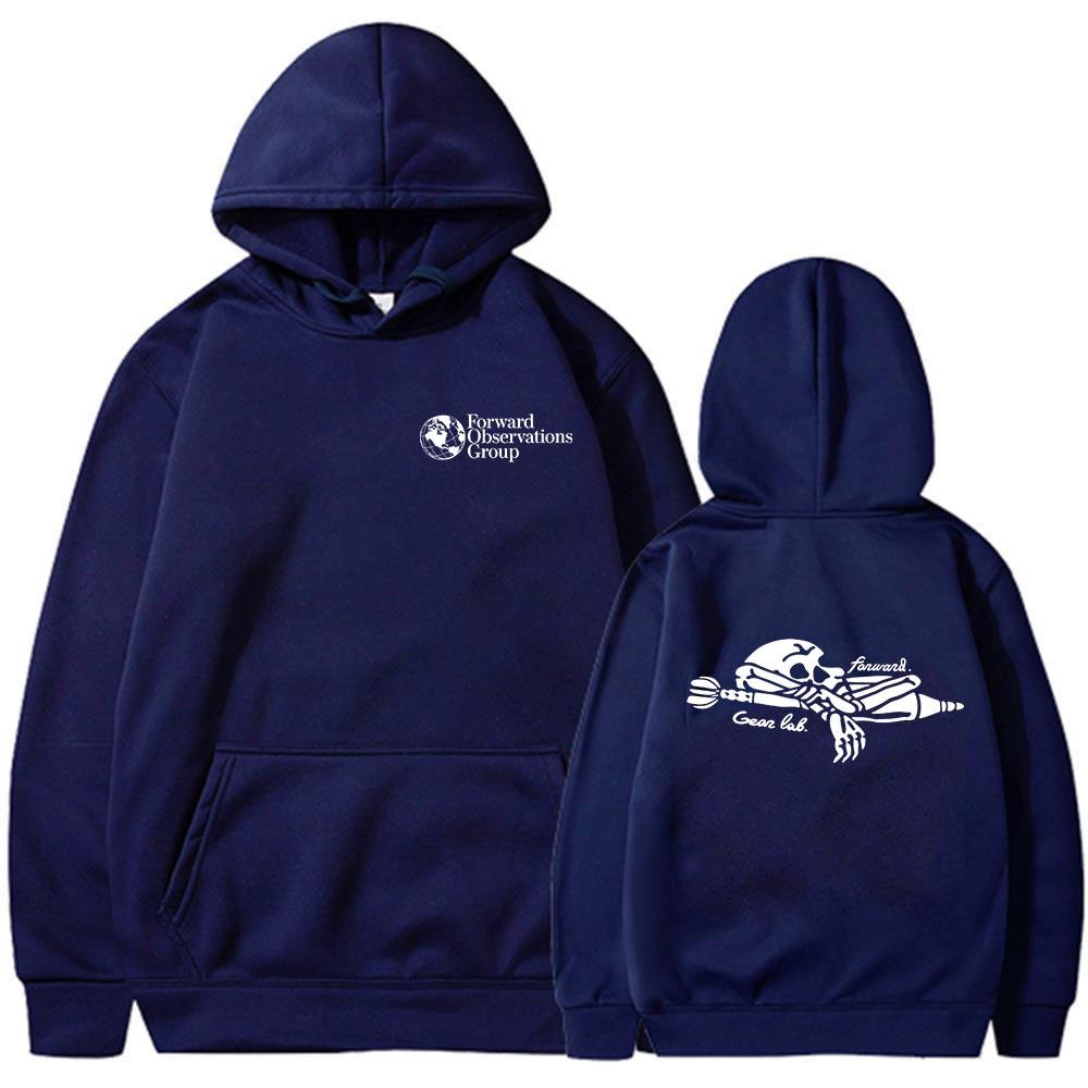 Forward Observations Group Skeleton Hoodies Men Women Clothing Oversized Hooded Sweatshirts Fashion Gothic Long Sleeve Pullovers
