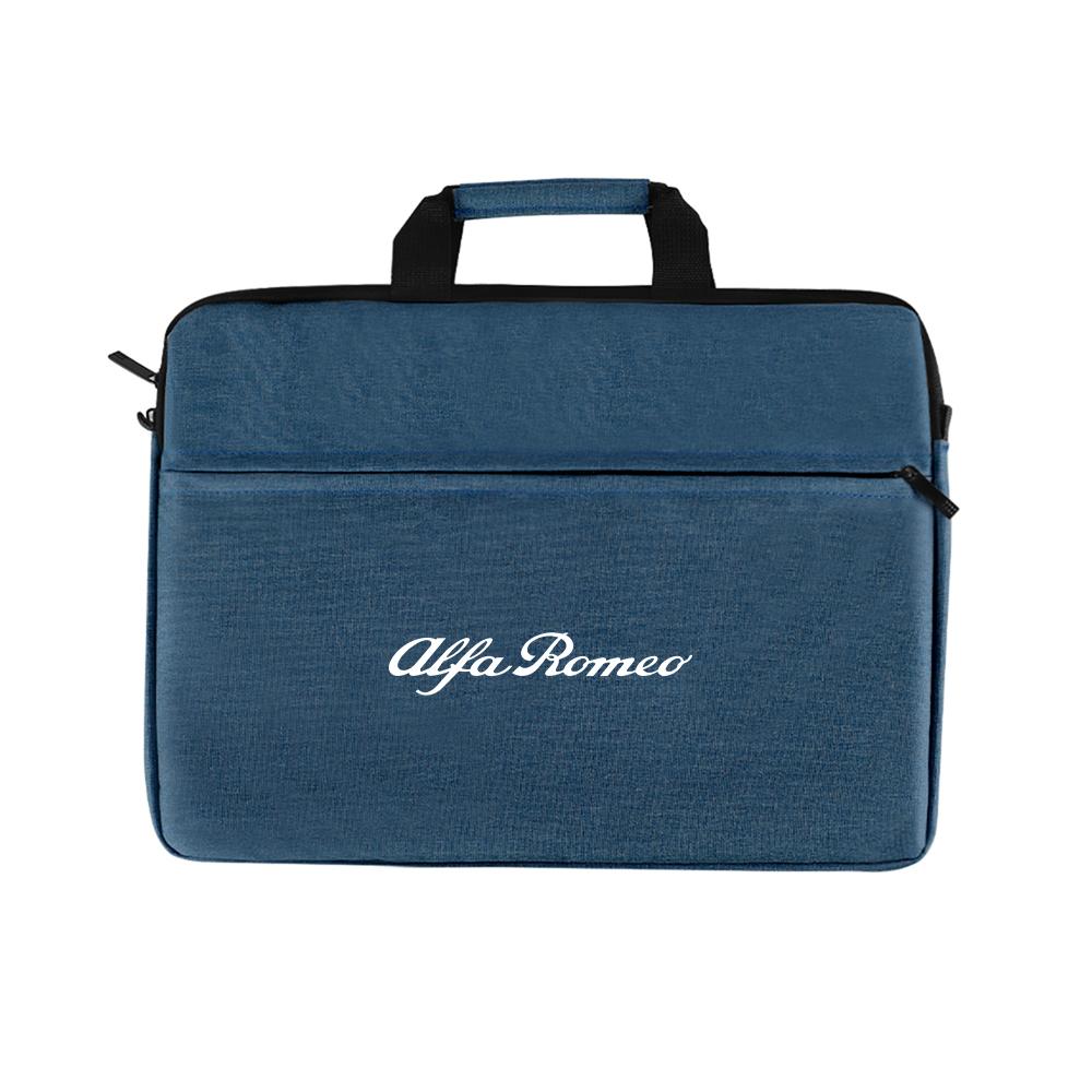 YYCE3 16 Inch Laptop Bag Sleeve Case Shoulder HandBag Notebook Pouch Briefcases For Alfa Romeo Giulia Sportiva MiTo Giulietta 156 159