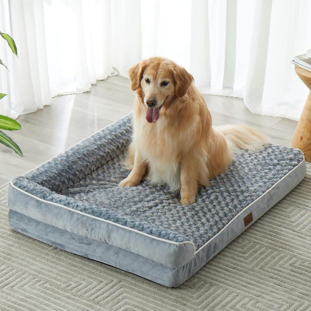 Xiaomi For Small To Large Dogs and Cats Large Luxury Plush Dog Bed Sofa Comfortable Washable Elastic Sponge Pet Pad with Pillow