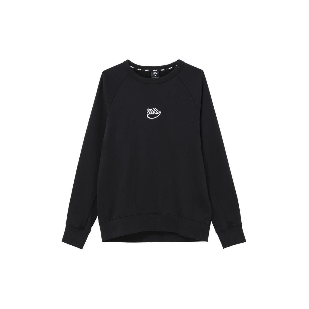 Nike SB Icon Флисовый скейтбординг Повседневный пуловер Мужские топы Черный 885846-010