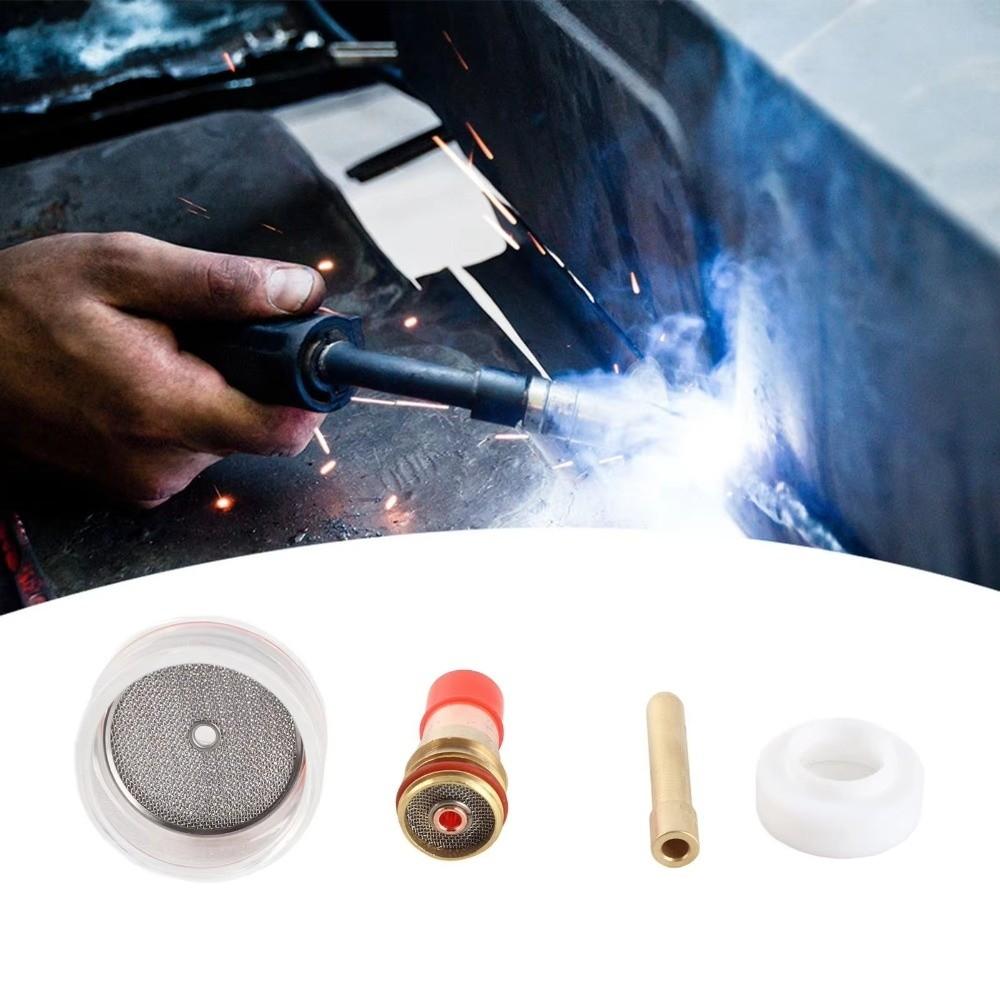 Filter Mesh TIG Welding Torch Kit Collet Body Gas Lens Diffuser Kit  For TIG Welding