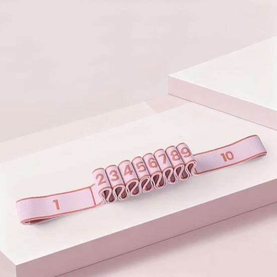 Ремень для йоги и растяжки с петлей для стопы и голени, мужской, женский, домашний, лента-растяжитель 39733, петля, тренировка, упражнения, физический