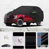 Для Ford F250 подходит Наружная Защита Чехлы на Весь Автомобиль Снежный Чехол Солнцезащитный Водонепроницаемый Пылезащитный Внешний Чехол для Автомобиля Черный