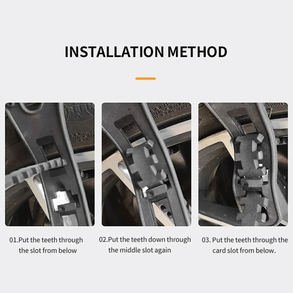 Горячая продажа автомобильных утолщенных резиновых цепей противоскольжения общего назначения для легковых автомобилей, зимних аварийных уплотнений общего назначения для седанов/внедорожников